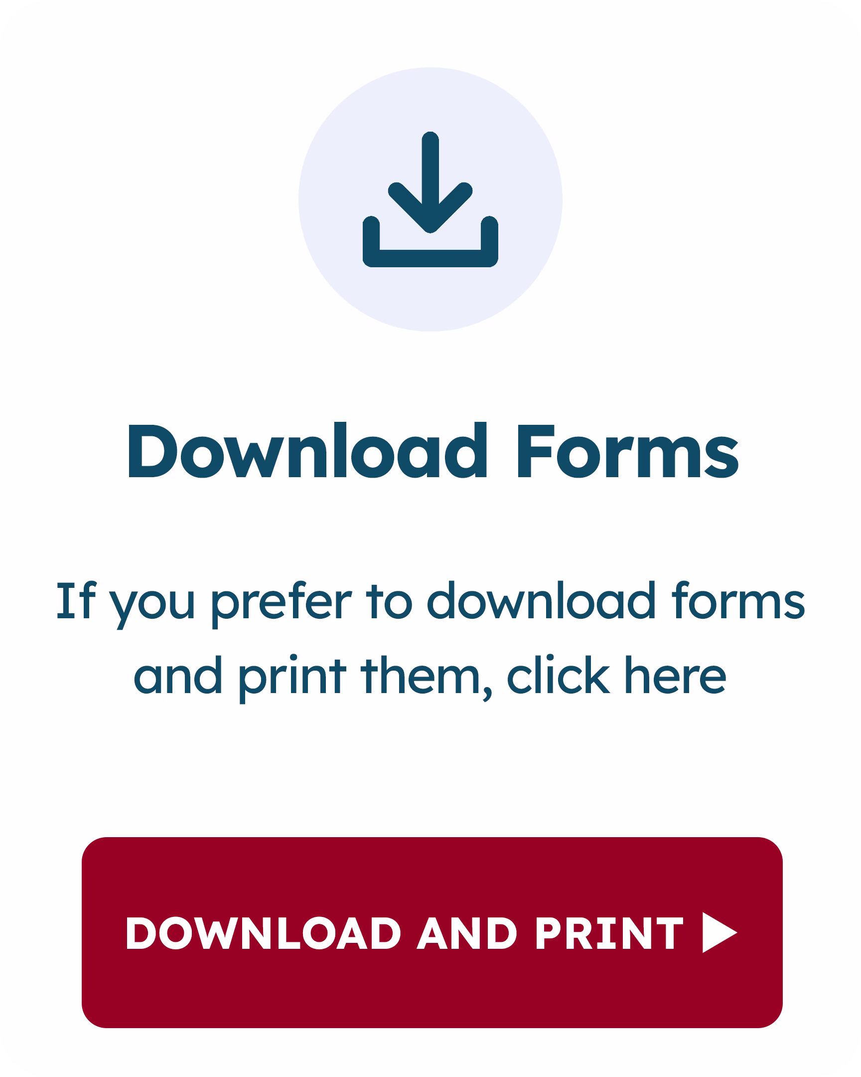 Download client forms