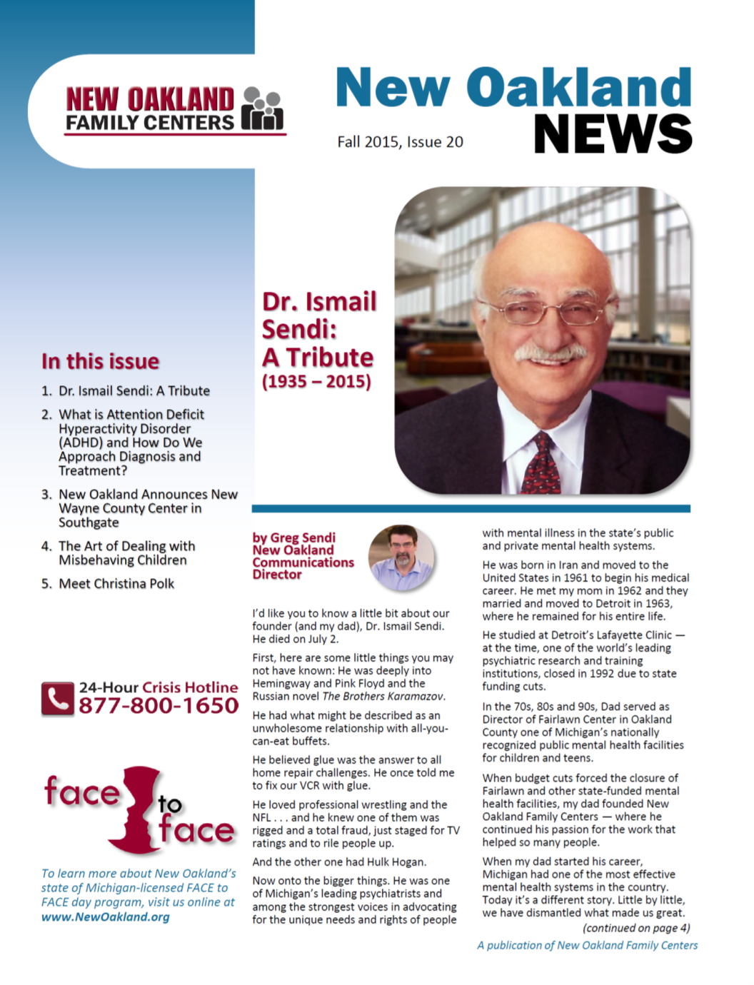 New Oakland Newsletter 20