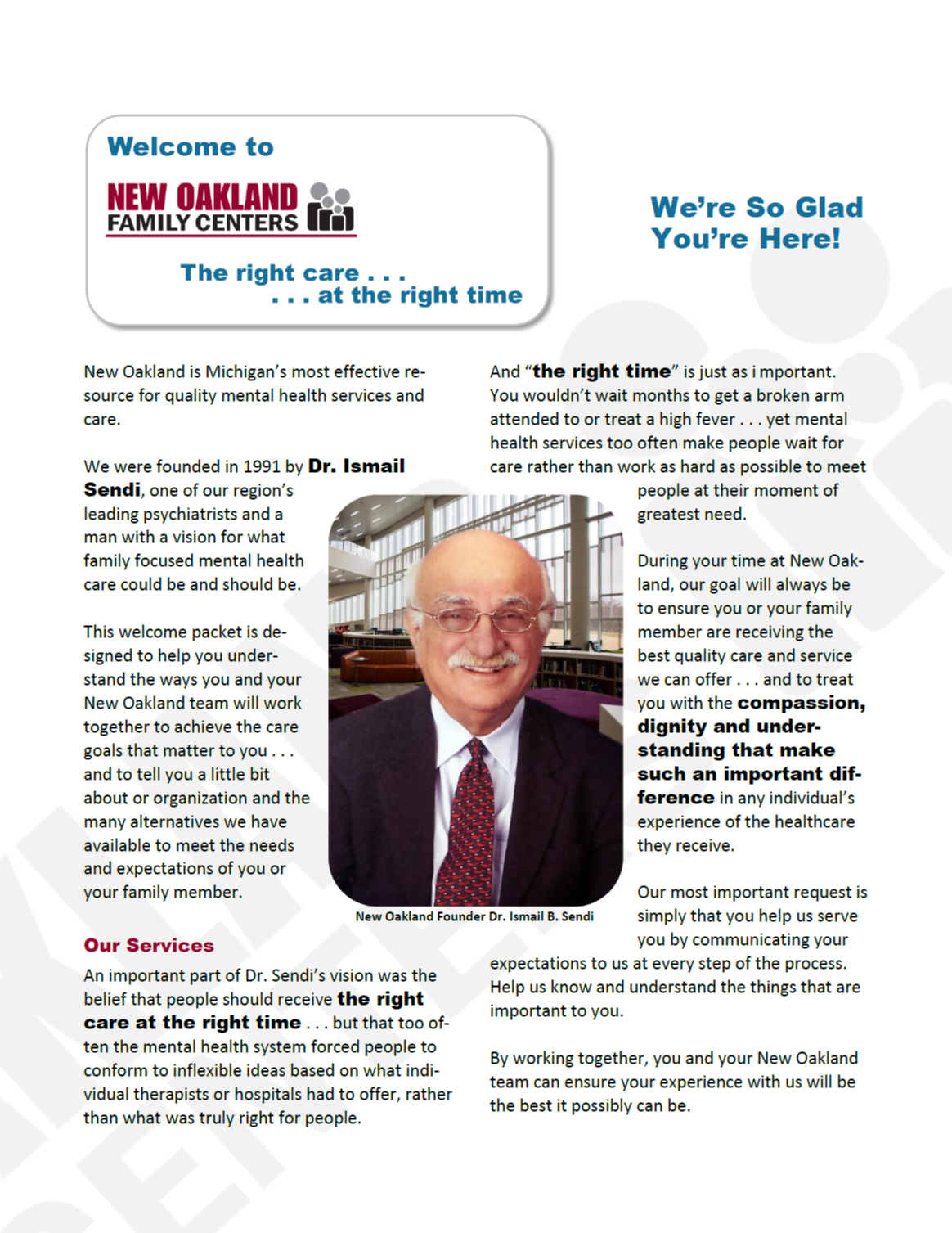 Welcome to New Oakland